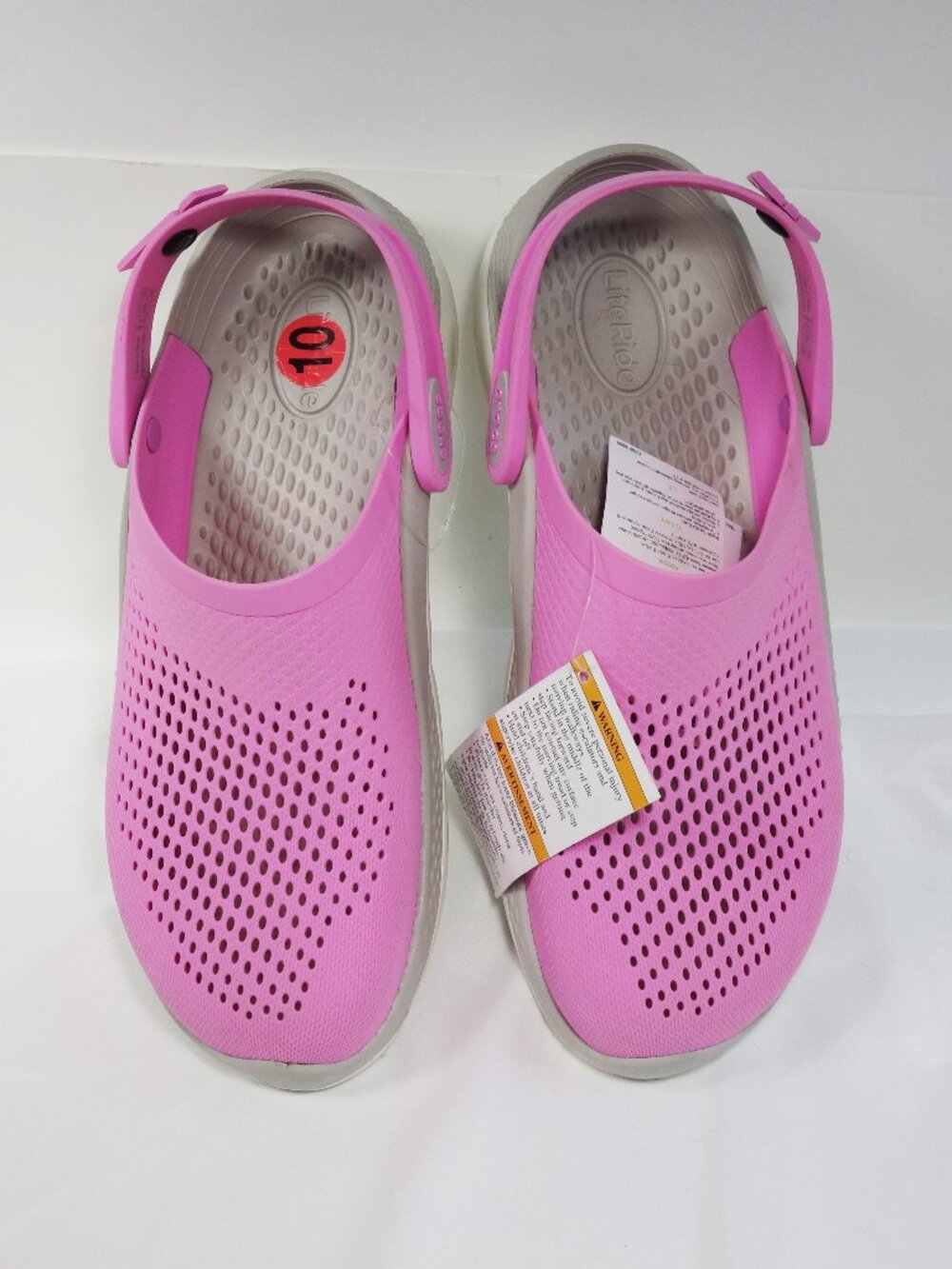 Crocs LiteRide 360 Clog Pink/Grey Men's 10 / Women's 12 NWT!